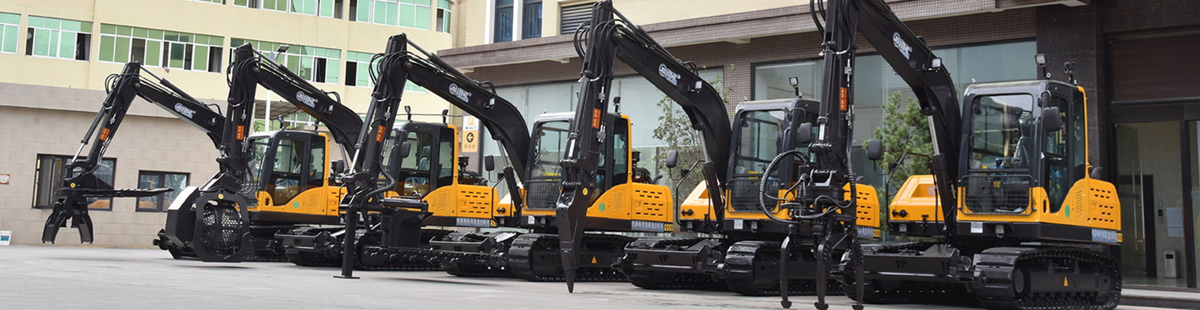 Escavadeira ferroviária niveladora de materiais de 17-18 toneladas