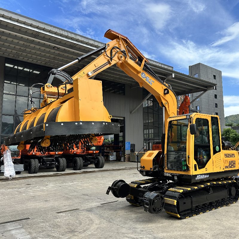 Varredora ferroviária Jinggong foi exportada com sucesso para a Rússia