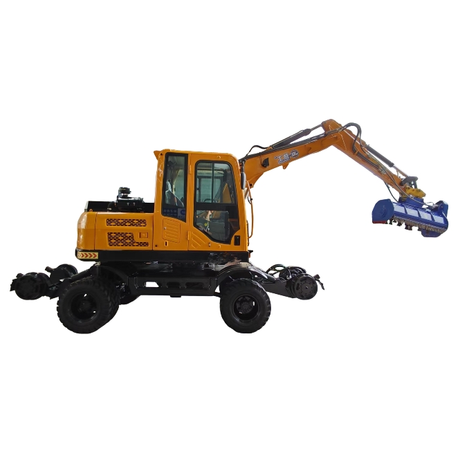 Wheeled Excavator Mower