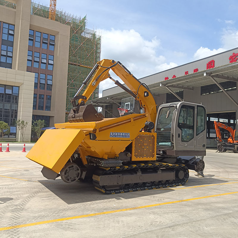 Parceiro confiável: a máquina de peneiramento Jinggong auxilia na construção de ferrovias em todo o mundo.
